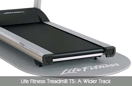 Life Fitness Treadmill T5 Track