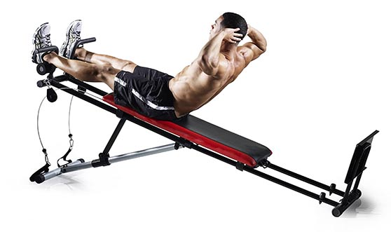 Weider ultimate body works abs exercises