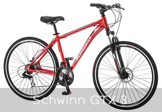 Schwinn GTX 3 red colored bike